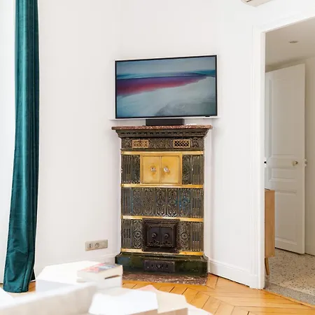 Daire Le Marceau - Passy Tour Eiffel A Pied- 4 Personnes - Logement Entierement Climatise