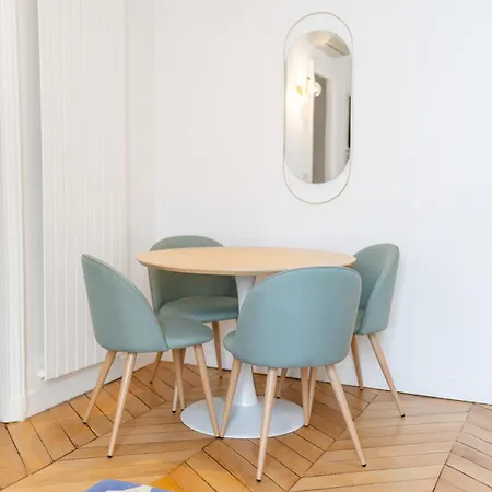 Daire Le Marceau - Passy Tour Eiffel A Pied- 4 Personnes - Logement Entierement Climatise *