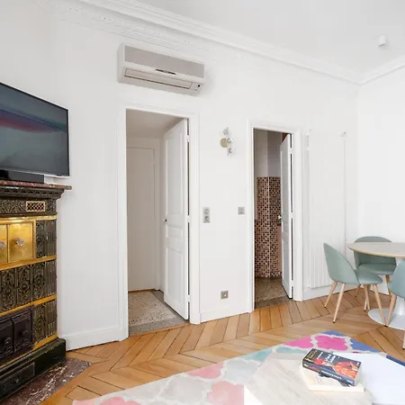 Daire Le Marceau - Passy Tour Eiffel A Pied- 4 Personnes - Logement Entierement Climatise