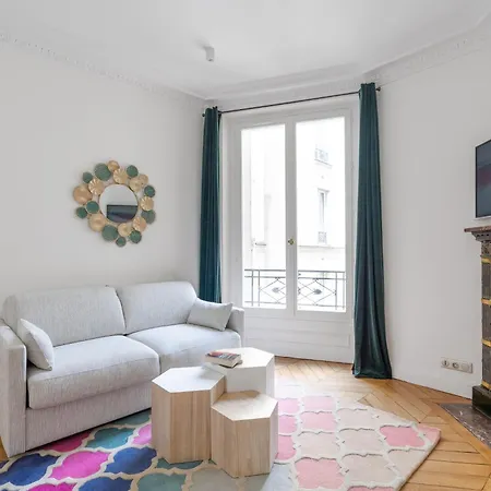 Le Marceau - Passy Tour Eiffel A Pied- 4 Personnes - Logement Entierement Climatise