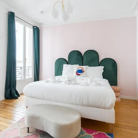Le Marceau - Passy Tour Eiffel A Pied- 4 Personnes - Logement Entierement Climatise Daire *