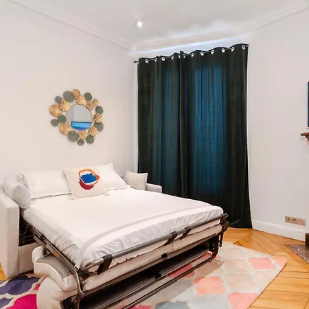 Le Marceau - Passy Tour Eiffel A Pied- 4 Personnes - Logement Entierement Climatise Daire Paris
