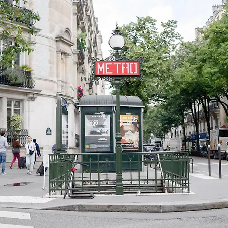 Daire Le Marceau - Passy Tour Eiffel A Pied- 4 Personnes - Logement Entierement Climatise *